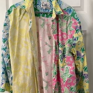 vintage lilly pulitzer button down
